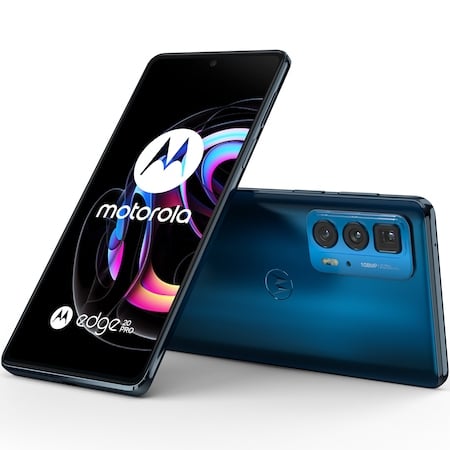 Telefon mobil Motorola Edge 20 Pro, 12GB RAM, 256GB, Midnight Blue [12]