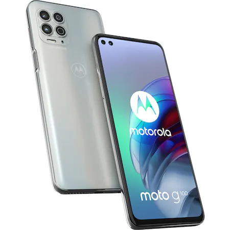 Telefon mobil Motorola G100, Dual SIM, 128GB, 8GB RAM, 5G, Salte Grey [9]