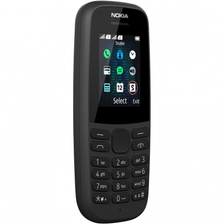 Telefon mobil Nokia 105 (2019), Single SIM, Black [3]