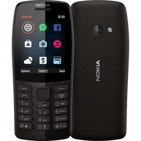 Telefon mobil Nokia 210, Dual SIM, 2019, Black [4]