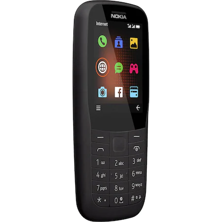 Telefon mobil Nokia 220, Dual SIM, 4G, Black [4]