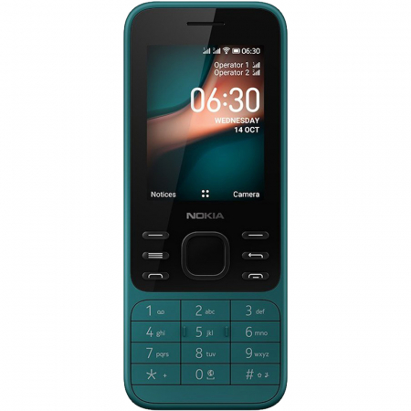 Telefon mobil Nokia 6300, Dual SIM, 4GB, 4G, Cyan Green [0]