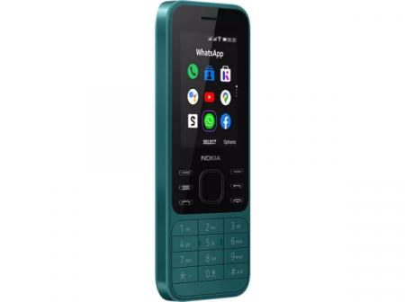 Telefon mobil Nokia 6300, Dual SIM, 4GB, 4G, Cyan Green [3]