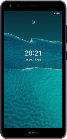 Telefon mobil Nokia C1 (2021),  Dual Sim, 16GB, 1GB RAM, 3G, Blue [0]