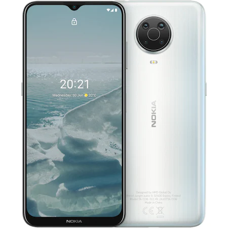 Telefon mobil Nokia G20, Dual SIM, 128GB, 4GB RAM, 4G, Glacier Silver [2]