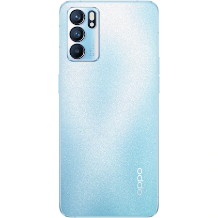 Telefon mobil Oppo Reno 6, Dual SIM, 128GB, 8GB RAM, 5G, Arctic Blue [2]