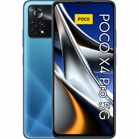 Telefon mobil POCO X4 PRO 5G, Dual SIM, 256GB, 8GB RAM, Laser Blue [0]