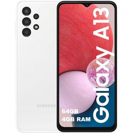 Telefon mobil Samsung Galaxy A13, 64GB, 4GB RAM, 4G, White [0]