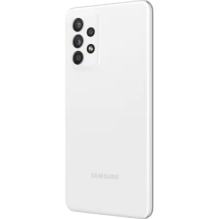 Telefon mobil Samsung Galaxy A52s, Dual SIM, 6GB RAM, 128GB, 5G, Awesome White [4]