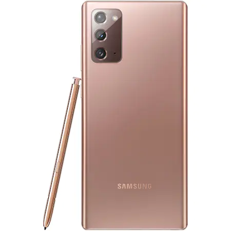 Telefon mobil Samsung Galaxy Note 20, Dual SIM, 256GB, 8GB RAM, 5G, Mystic Bronze [2]
