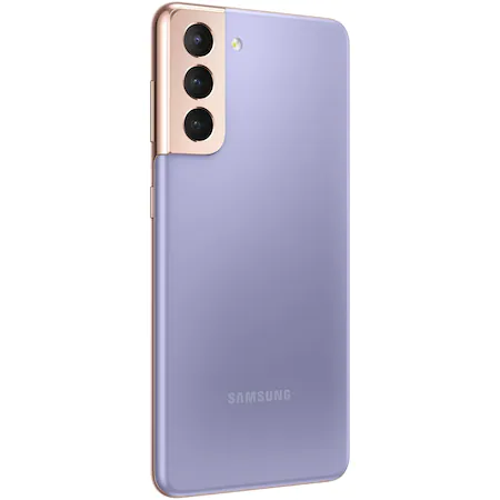 Telefon mobil Samsung Galaxy S21, Dual SIM, 128GB, 8GB RAM, 5G, Phantom Violet [4]