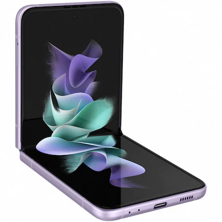 Telefon mobil Samsung Galaxy Z Flip3, 8GB RAM, 256GB, 5G, LAVENDER [3]