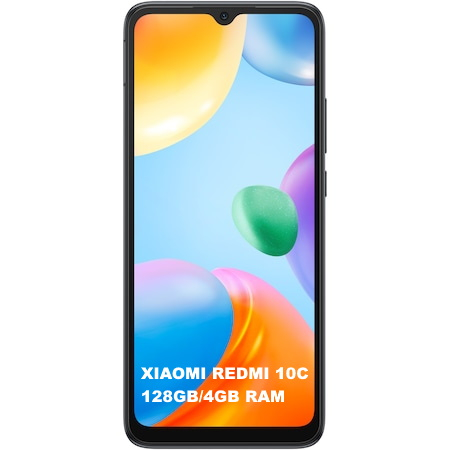 Telefon mobil Xiaomi Redmi 10C, Dual SIM, 128GB, 4G, Gray [0]