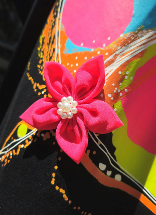 Tricou Oversize 3D Flower [3]