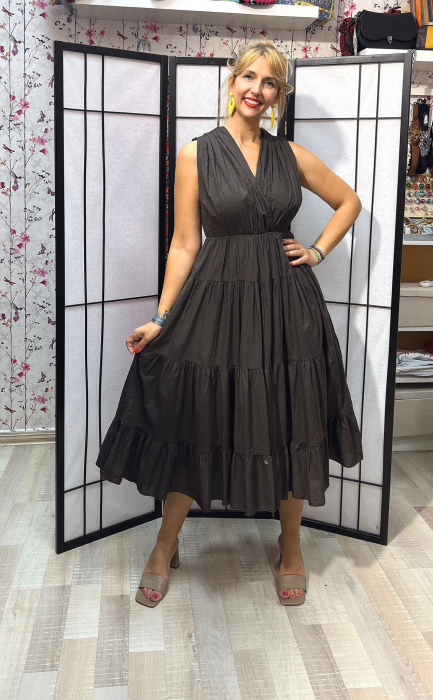 Rochie bumbac volane [1]