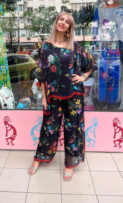 Compleu negru floral [1]