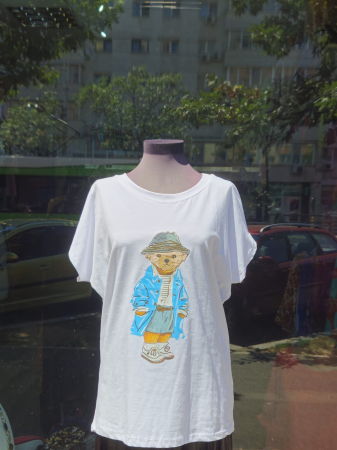 TRICOURI - Tricou Teddy Blue