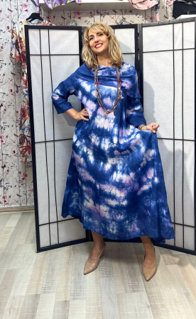 Rochie lejera in tie-dye effect [1]