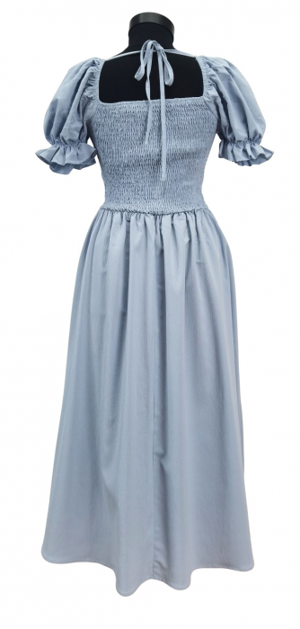 Rochie bleu cu dantela Femei-XS [2]