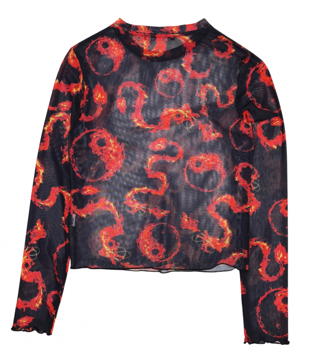 Bluza cu imprimeu Bershka Femei-S [2]
