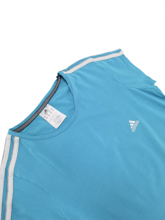 Tricou albastru adidas Femei-M [3]