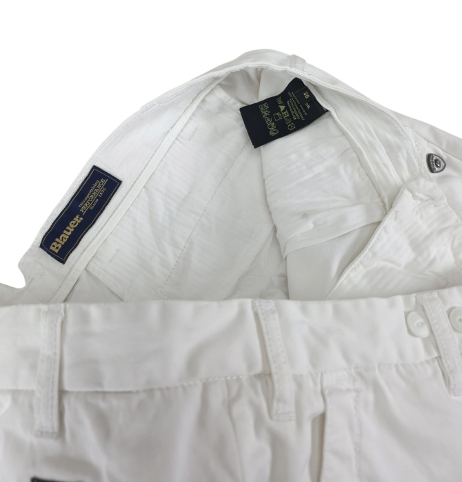 Pantaloni albi Blauer Barbati-XL [4]