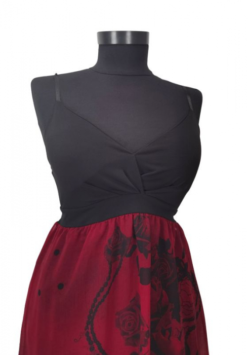 Rochie cu model Retro Femei-S [3]
