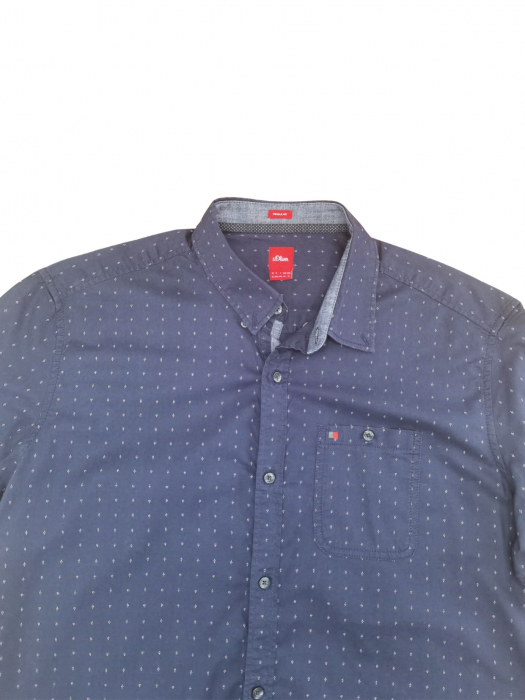 Camasa albastra sÓliver Barbati-XL [3]