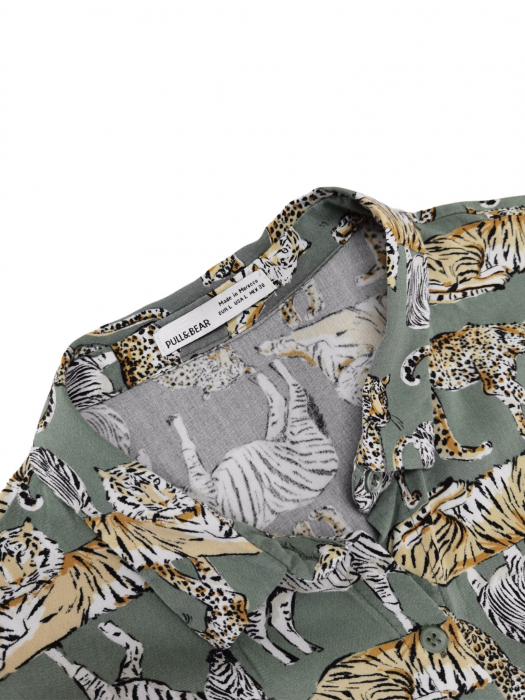 Camasa animal print Pull&Bear Femei-L [3]