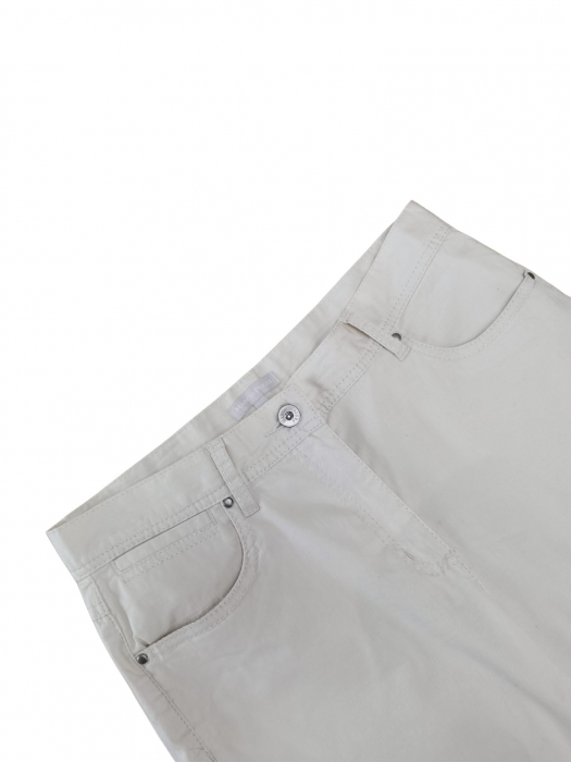 Pantaloni bej Marco Pecci Femei-M [3]
