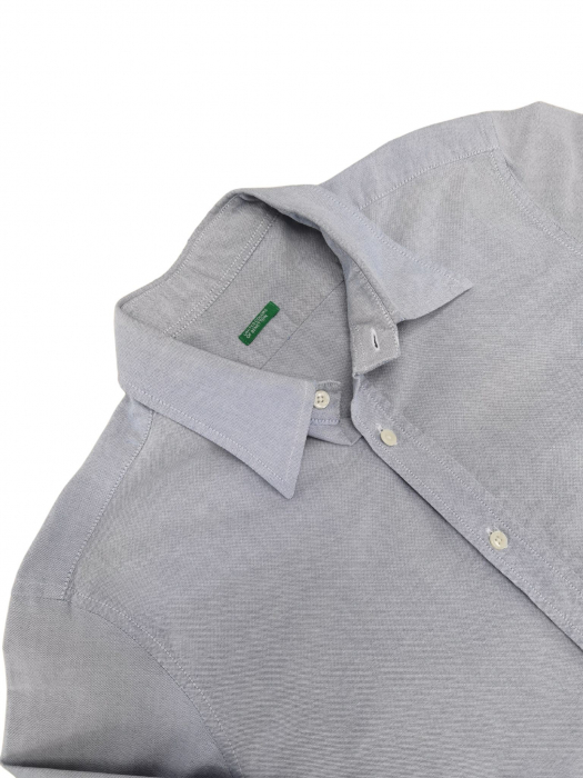 Camasa albastra Benetton Barbati-L [3]