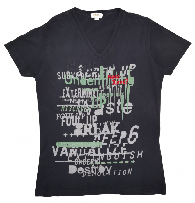 Tricou negru DIESEL Barbati-M [1]