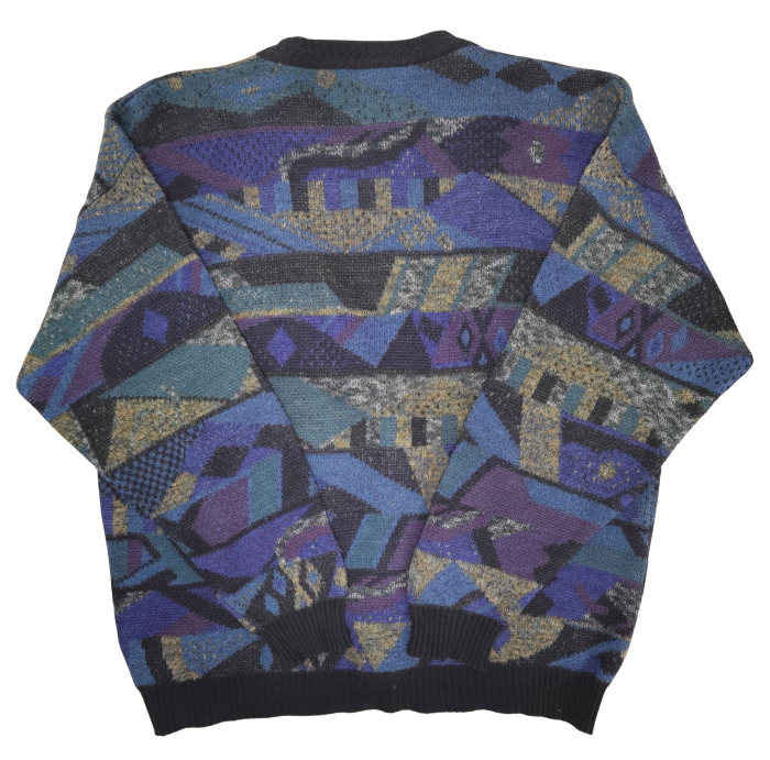 Pulover lana si alpaca Vintage Barbati-XL [2]