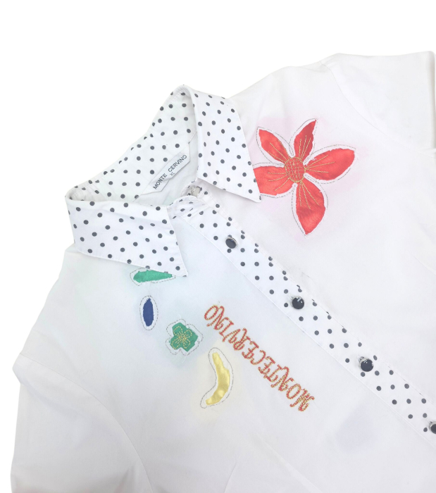 Camasa alba bumbac Femei-S [3]