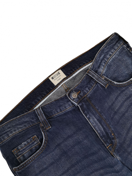 Blugi albastri Mustang Barbati-XL [3]