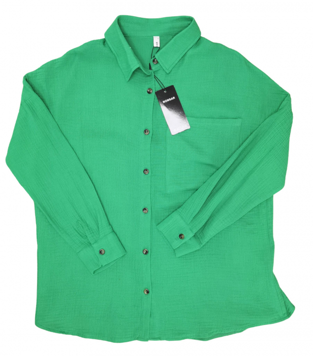 Camasa verde tip rochie Femei-M [1]