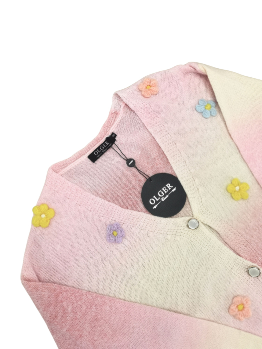 Pulover roz Olger Femei-S [3]