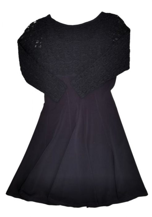 Rochie Retro cu dantela Femei-XS [2]