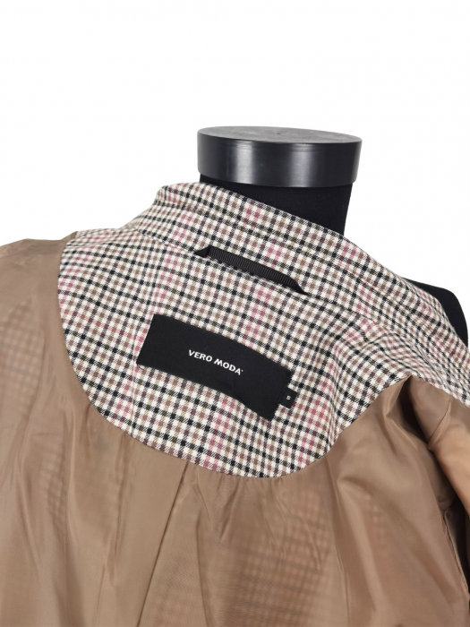 Palton in carouri Vero Moda Femei-S [4]
