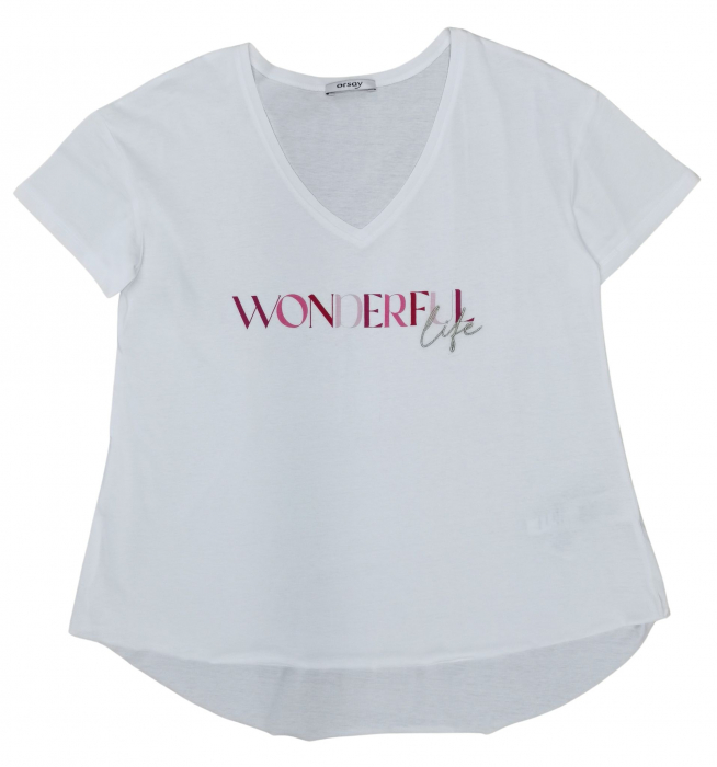 Tricou alb Orsay Femei-S [1]
