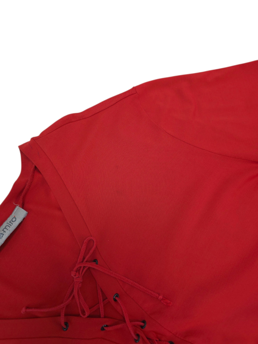 Trcou rosu Retro Femei-XL [4]