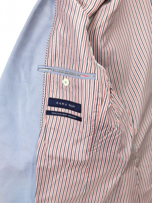 Sacou bleu Zara Barbati-M [5]
