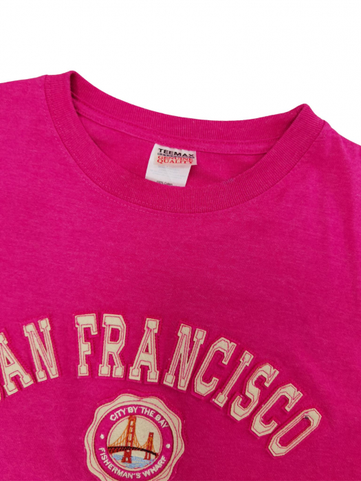 Tricou roz Retro Barbati-L [3]