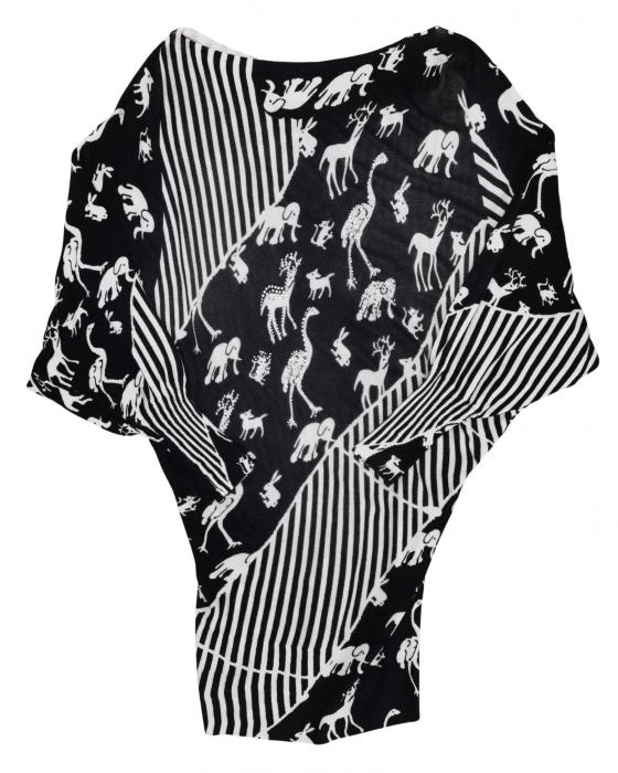 Bluza cu model Retro Femei-M [2]