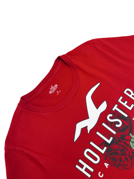Tricou rosu Hollister Barbati-M [3]