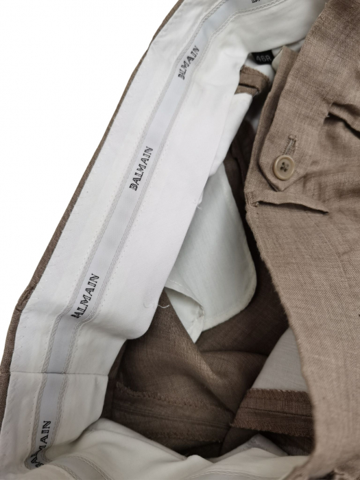 Pantaloni bej in BALMAIN Femei-L [4]