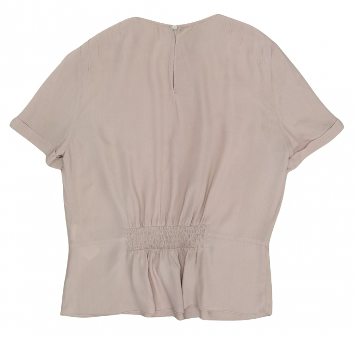 Tricou bej Retro Femei-S [2]