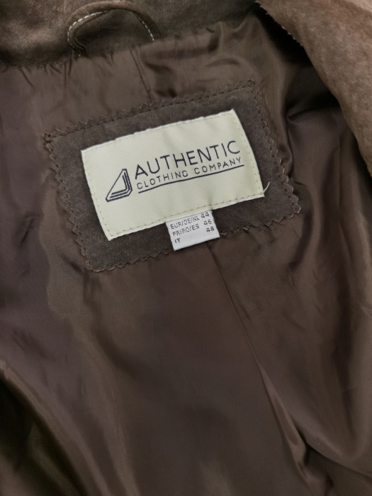 Geaca piele intoarsa Vintage Femei-L [4]
