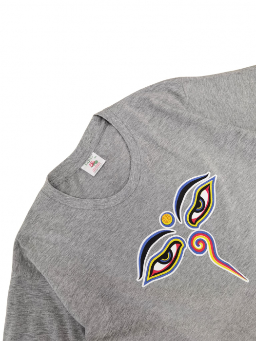 Tricou gri Retro Barbati-XL [3]