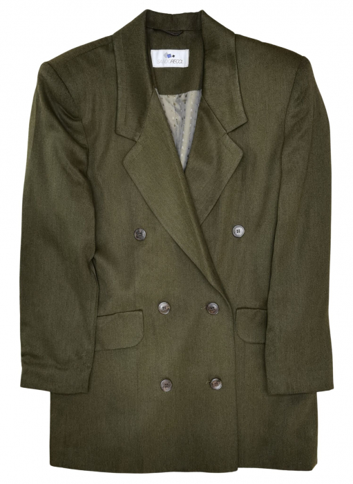 Sacou verde Vintage Femei-M [1]